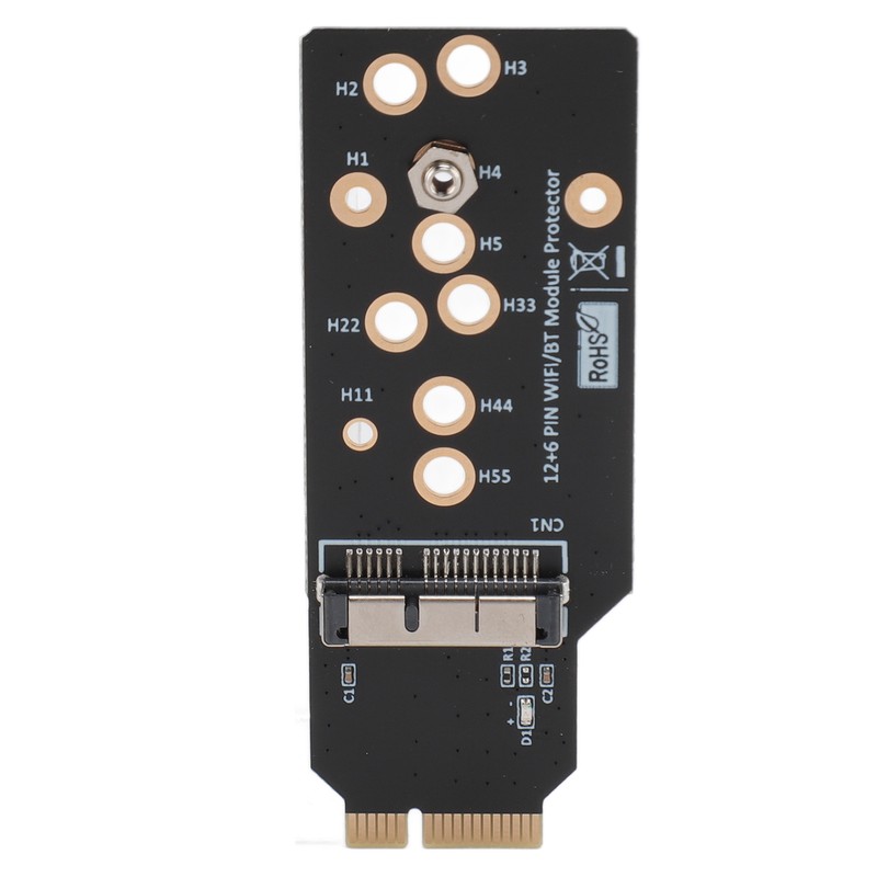 12+6Pin WiFi Network Card and Bluetooth Module Protector Adapter for