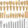 Lothee 43 Pcs Wood Burning Tips Kit, Wood Burning Letters