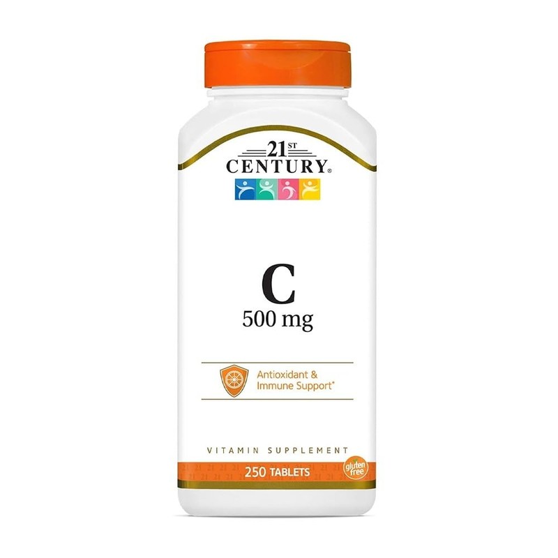 21st Century Vitamin C, 500 mg, 250 Tablets