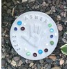 Generic DIY Stepping Stone Kit with Color Pigment, Handprint Stepping