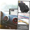 TEHAUX 1 Set Car Stereo Wiring Harness Adapter Connector for