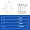 WSPIHO 4 Pin 385 V Surge Protector, Surge Arrester Type