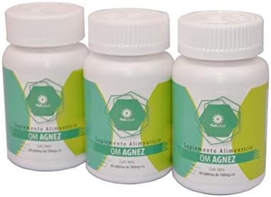 Om Agnez Gluconato de Magnesio Ingredientes naturales PRODUCTO EGRESADOS DEL IPN