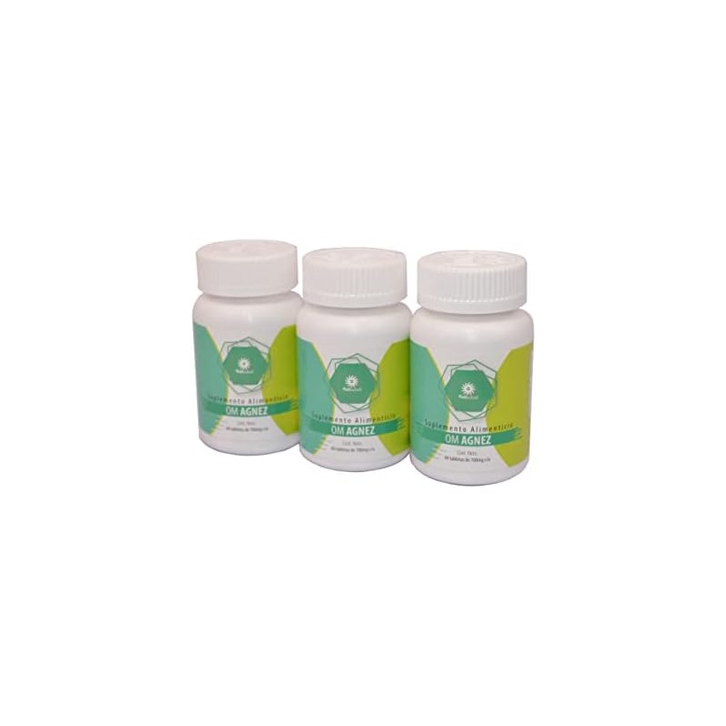 Om Agnez Gluconato de Magnesio Ingredientes naturales PRODUCTO EGRESADOS DEL