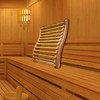 NUIBY Natural Bamboo Sauna Backrest, More Flexible Than Wood, Better