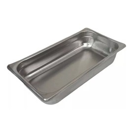 Gal 2 Insertos Contenedores De Acero Inoxidable 32.5x17.5 Bufet