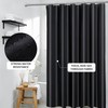 Bathroom Accessories Set, 12Pcs Black Accessory Sets with Body Scrubber,