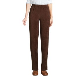 Lands' End Women s Sport Corduroy Pants Rich Coffee Regular Large
