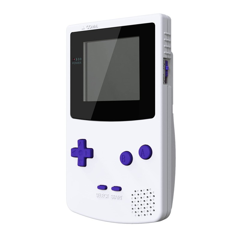 eXtremeRate Purple Replacement Full Set Buttons for Gameboy Color GBC