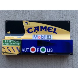 WOW!!!FORMULA 1 F1 sign Schumacher Benetton  Race Car 3D
