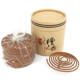 Sandalwood Coils Incense Natural 48 Pieces for Incense Holder Burner Home Decor Indoor Aroma 4 Hours