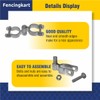 FENCINGKART Chain Link Fence Gate Hinge Kit,1-5/8 x 1-5/8 inch