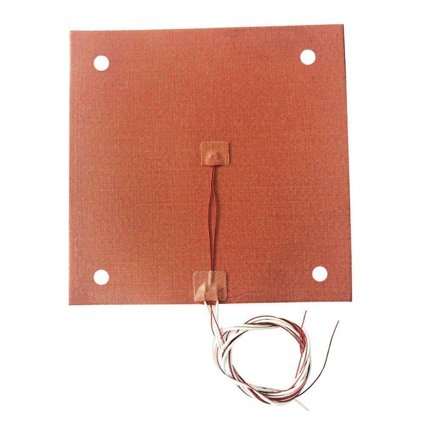 High Temperature Ender 3 V2 Flexible 235x235mm Silicone Heater 24V