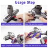 2 Pack Compatible with Dyson vacuum cleaner roller brushes V7