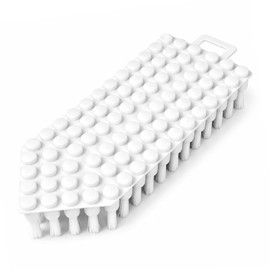 Flexible Cleaning Brush-Bendable Crevice Brush for Bathroom and Kitchen-Soft Scrub Brush for Bathtub Faucet Tile Sink Narrow Spaces and Hard to Reach Areas