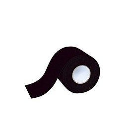 K-Active Kinesiology Tape Classic Black, Water Resistant and Hypoallergenic, 50 mm x 5 m, 3 Rolls