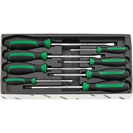 Stahlwille 96469215 DRALL+ Screwdriver Set - 8 Piece Set with Slotted and Cross-head Screwdrivers, Precision Craftsmanship, Made in Germany