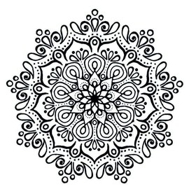 Fake Tattoo Mandala – Temporalis® | Temporäre Tattoos für Erwachsene – EU-zertifizierte Kosmetik, vegan & wasserfest – Hält 1 bis 2 Wochen [ Florales Mandala ]