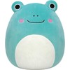 Squishmallows Original 12-Inch Ludwig Teal Frog with Mint Green Belly - Medium Ultra-Soft Jazwares Plush