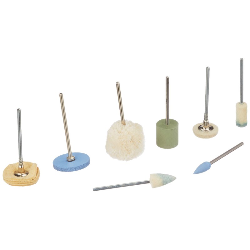 Proxxon 28285 Polishing Accessory Set, 10-Piece