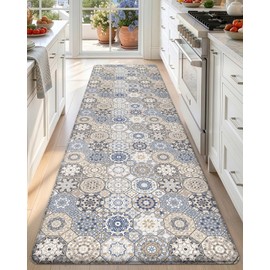 Kitchen Floor Mats Cushioned Anti Fatigue Runner Rug, 24x87