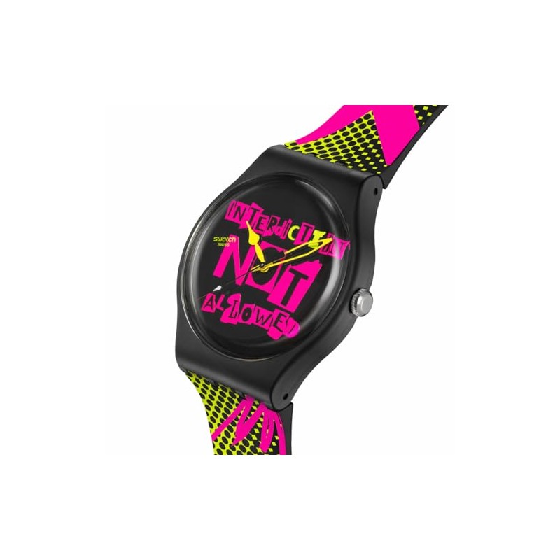 [スウォッチ] 腕時計 DISTORT MODE SO32B121 ブラック