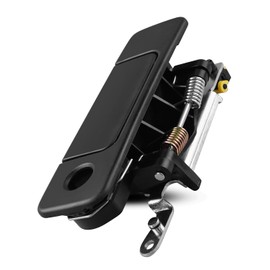 TIKSCIENCE 83210 Liftgate Handle with Keyhole Fit for Jeep Cherokee 1997-2001, Rear Liftgate Latch Handle Replace 55076016 55076016AB 55076016AC 55076016AE, Texture Black