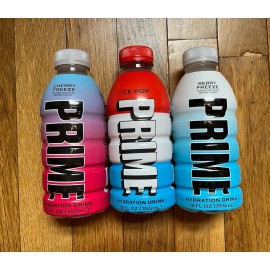 Prime Hydration 12oz PRIME Hydration Bundle | Cherry Freeze, Ice Pop, Berry Freeze