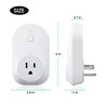Thermostatically Controlled Outlet, Plug-in Freeze Protection Thermostat for 120V Pipe