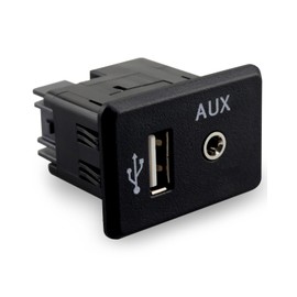 LANDSIN Auxiliary AUX USB Jack Port Fit for Nissan Altima 2015 2016 2017 2018, Fit for Murano 2015 2016 2017 2018 2019