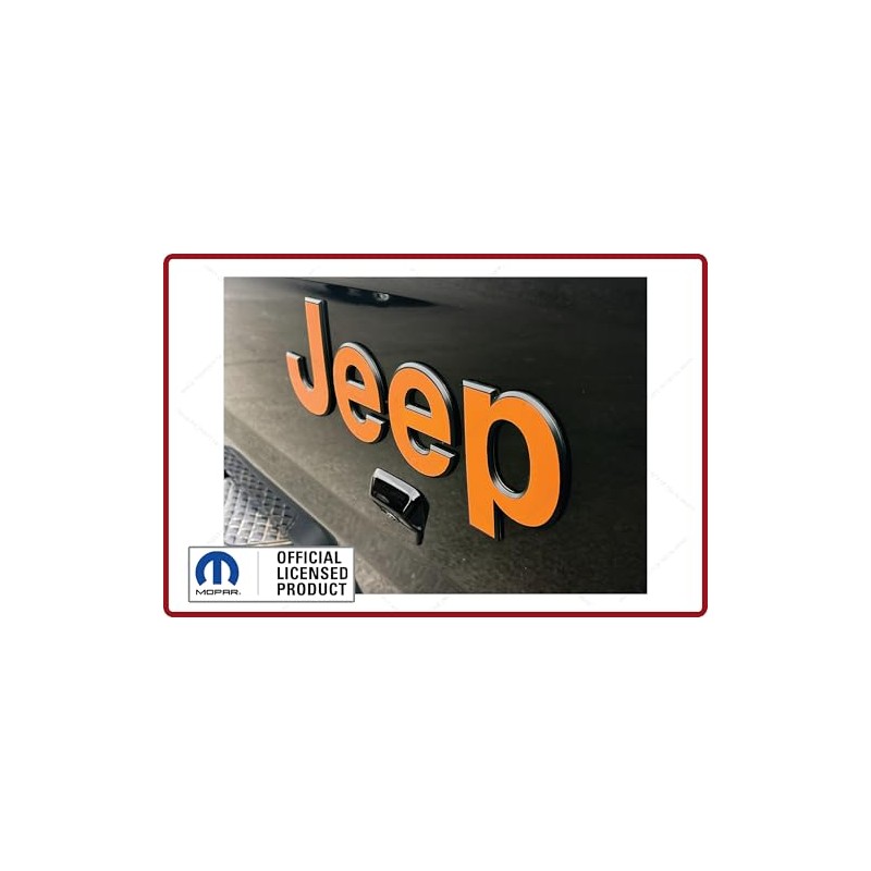Decal Mods Rear Tailgate Jeep Flat Overlay Decal Graphic fits