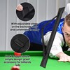 Snooker Cue Case with Adjustable Strap Hook and Loop Closure