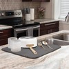 S&T INC. Dish Drying Mat, Highly Absorbent Microfiber Kitchen Counter