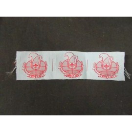 1979 World Jamboree Iran Join In Jamboree Patch, Strip of 3