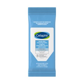 Cetaphil Cetaphil Gentle Skin Cleansing Cloths - Face and Body Wipes - Removes Dirt, Oil and Makeup - Non Irritating - For Sensitive Skin - Dermatologist Recommended, 10-Count