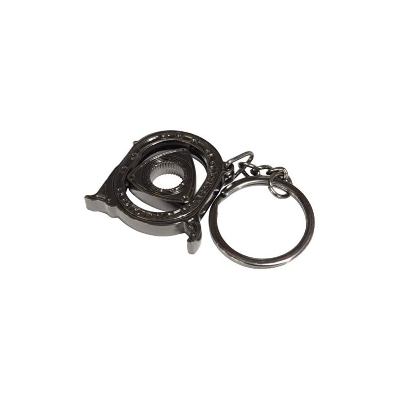 PR-ROTARY Rotary Engine Key Ring Car Rotation Key Metal Stylish