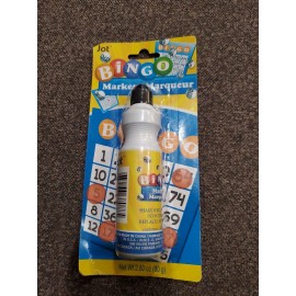 Jot New Jot Bingo Marker Ideal for Marking Bingo Cards Bright Colors 2.8 oz