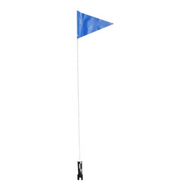 1 Set Reflective Flagpole with Pole Blue Bike Flag for Kids Bicycle Reflectors Reflective Bike Flag Safety Marking Flags for Kids Bike