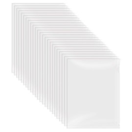 Better Office Products - Bolsillos para proyectos de poliéster, fundas para chamarra, paquete de 50, chaquetas para archivos de carpetas de proyecto, transparente, tamaño carta, 9 x 11.5 pulgadas,