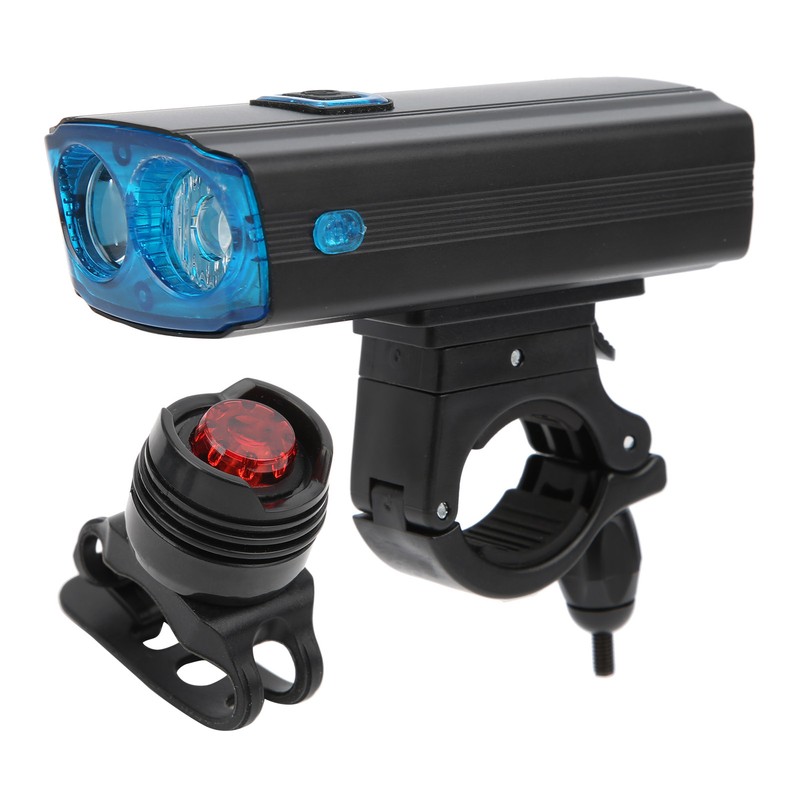 USB Rechargeable Bike Lamp Bicycle Front Light Night Riding Headlight