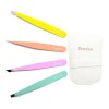 Pinza Para Depilar Cejas Profesionales De Acero Inoxidable Color Multicolor