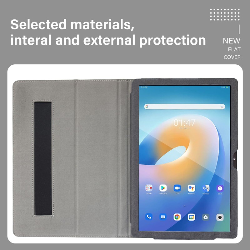Haofun Case for Blackview Tab80/Tab 10 WiFi, Ultra Thin PU,