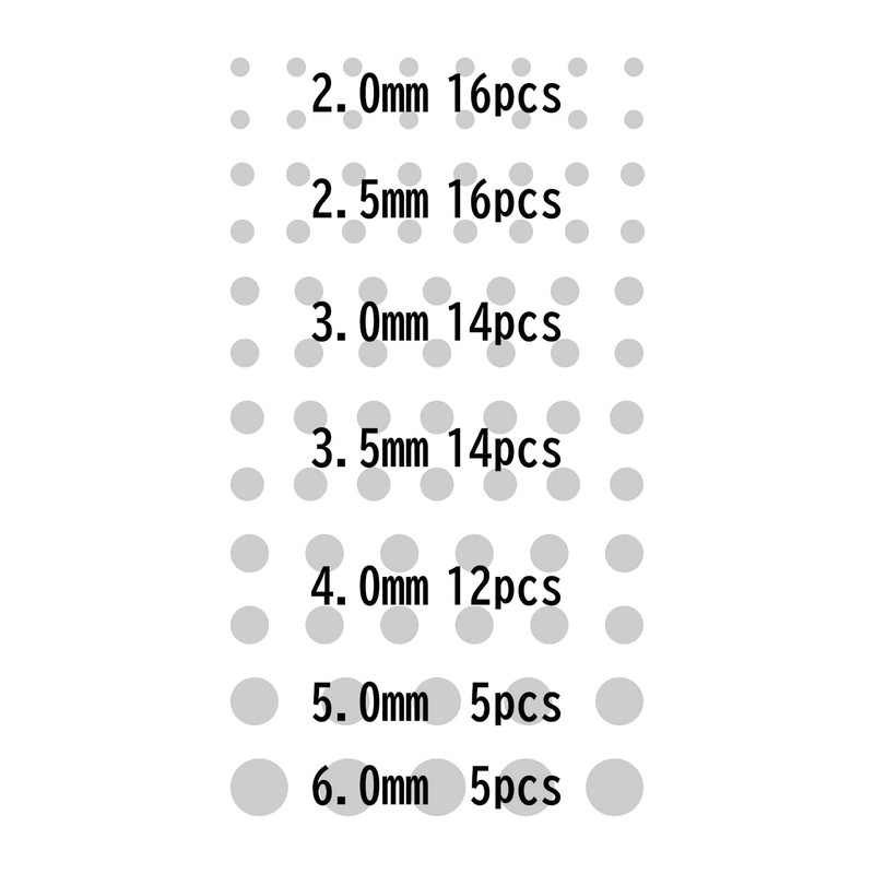 Haikyu Parts CSS-GLO-BL Round Stickers, X Series, Luminous Blue (0.08