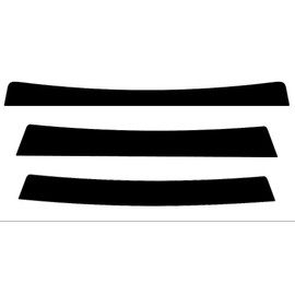 Rvinyl Window Tint Kit Compatible with Ford F-250 2017-2023 4 Door Super Crew - 5% - Single Ply No Bubble Film - Do it Yourself Vehicle Windshield Visor Strip