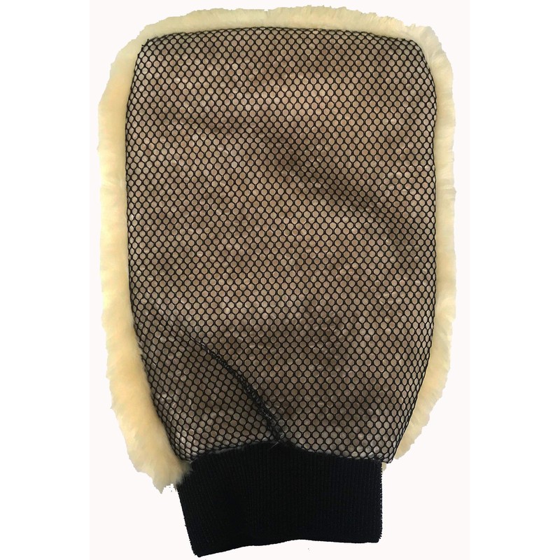 Topteck Signature Car Care Lambswool Wash Mitt Lambs Wool car