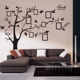 Vinil Arbol Genealógico Decorativo para Pared