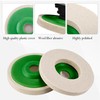 Lpraer Wool Polishing Attachment, Angle Grinder, 115 mm, Polishing Disc,