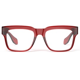 VISOONE TR90 Square Blue Light Blocking Glasses Fashion Computer Eyewear for Women and Men RANDI