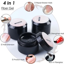 Nail Repair Protection Gel, 2025 Upgraded Nail Repair Kit for Split Natural Nails, Emergency Easy Quick Fix,for Restore Weak, Broken, Damaged, Easy Quick Fix for Home Use