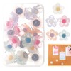 Thumbtacks Small Flower Decorative Nails, Cute Push Pins, Pack of